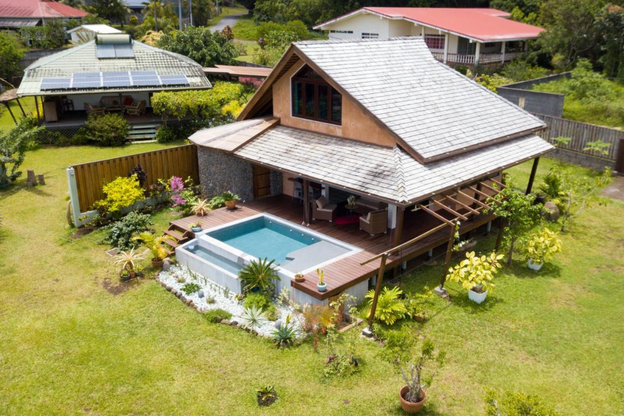 Omati Lodge Taravao Exterior foto